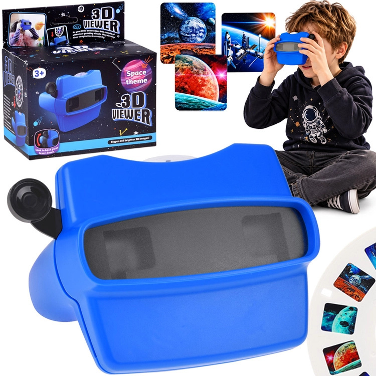 3D stereoskop Kosmos se 14 vesmírnými obrázky