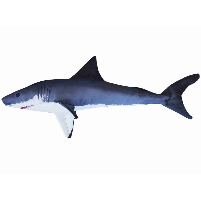 Polštář Žralok bílý 120 cm