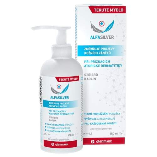 ALFASILVER Tekuté mýdlo 150 ml
