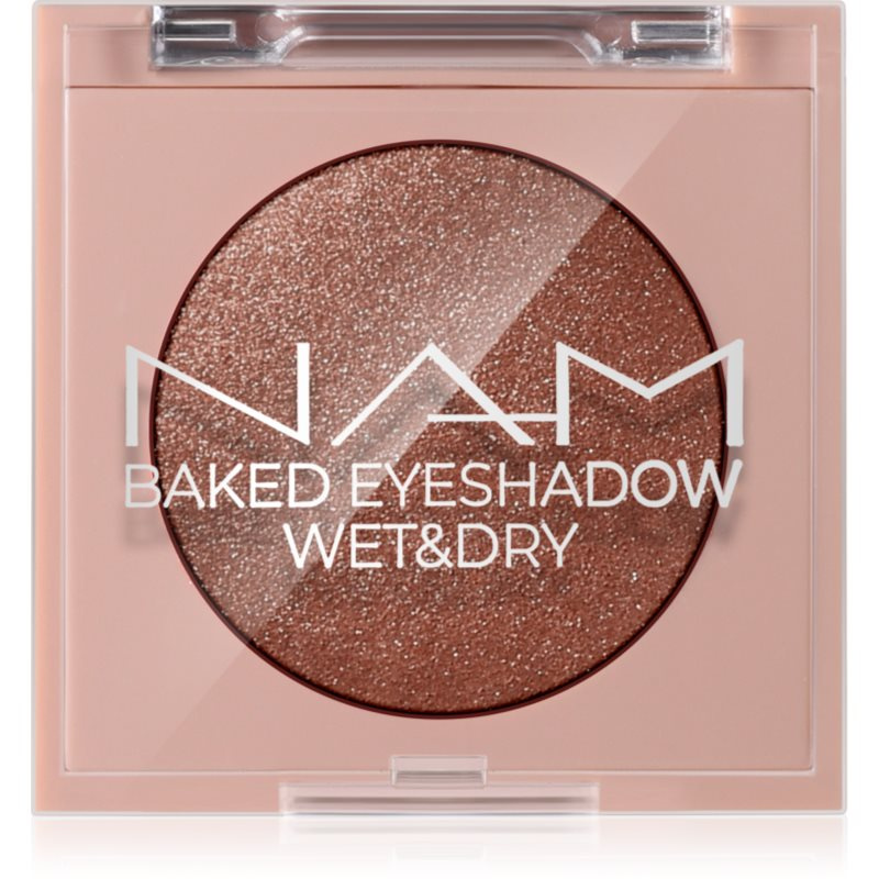 NAM Baked Eyeshadow třpytivé oční stíny 03 Gold Rush 4 g