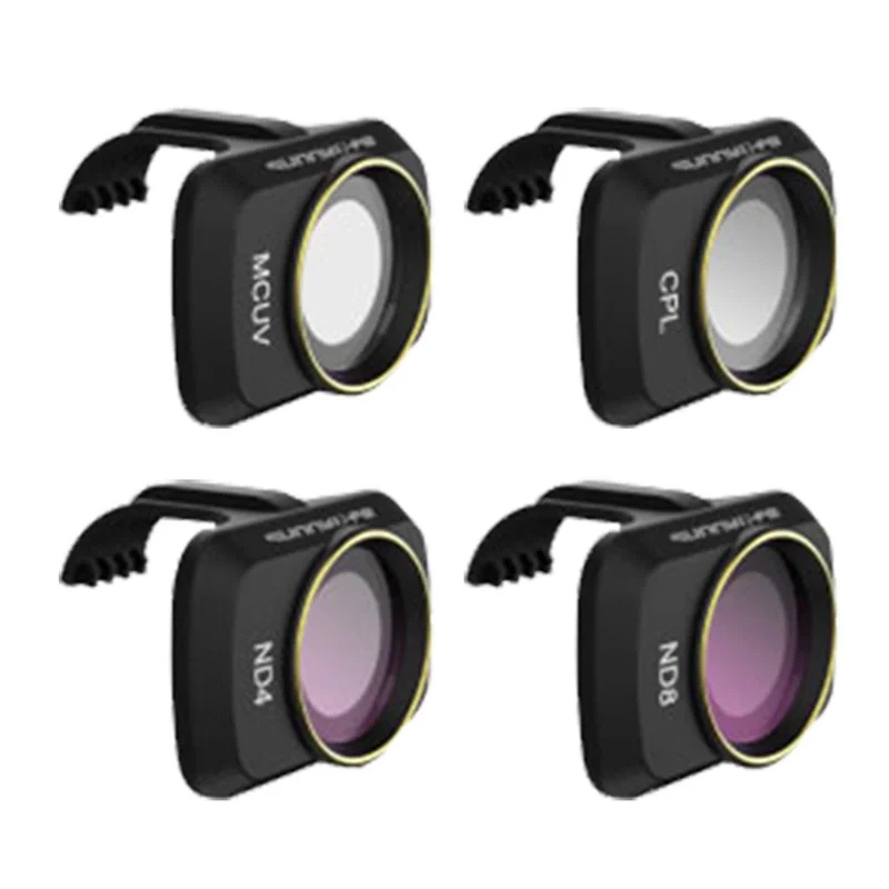 Sunnylife Sada 4 filtrů CPL ND 4/8 UV pro DJI Mini 2 MM-FI9257
