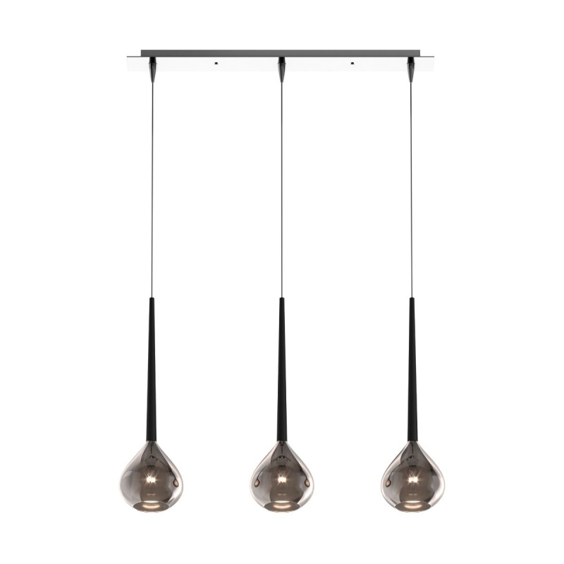 Závěsné svítidlo Zuma Line Libra 3R, ø 16cm Barva: Chrom