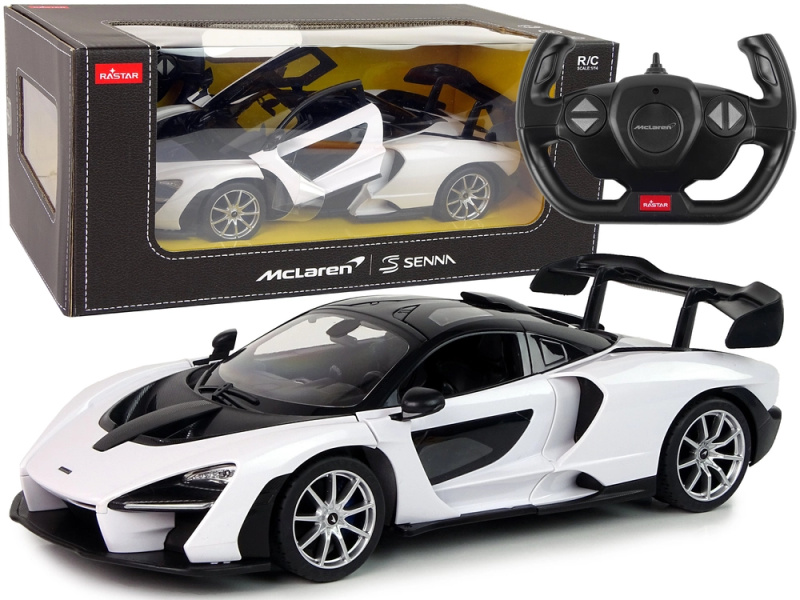 Auto R/C McLaren Senna Rastar 1:14 bílý s dálkovým ovládáním