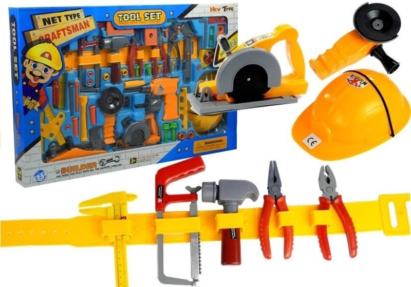 LEANToys Velká sada nářadí pro malého kutila