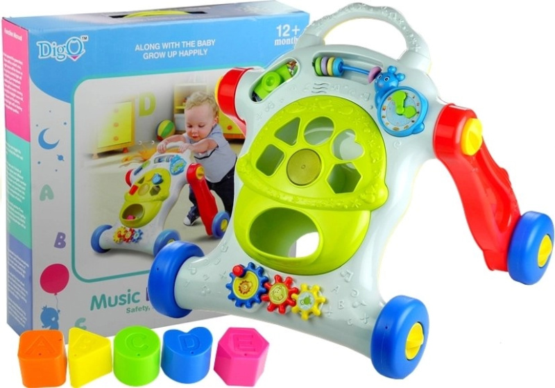 LeanToys barevné vzdělávací pro batole se zvukem