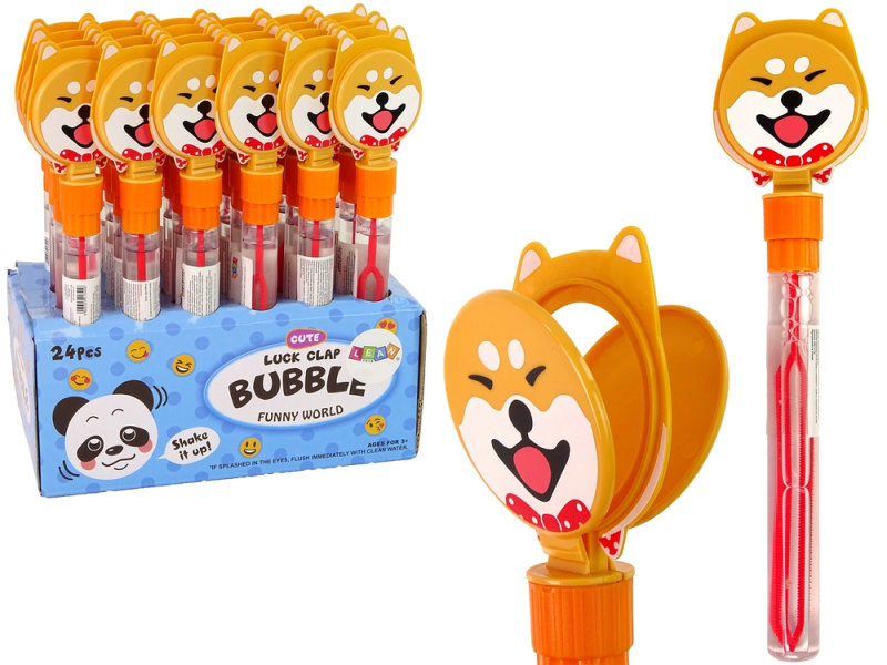 Mýdlové bubliny Pes 30 cm klapka