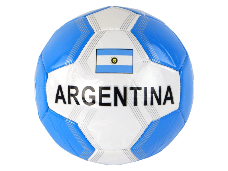 Fotbalový míč Argentina barevný, velikost 5