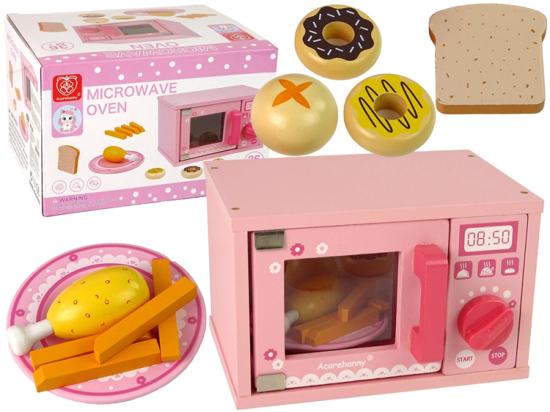Lean Toys mikrovlnný vařič Jídlo do mikrovlnky