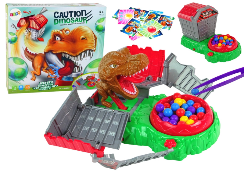 Lean Toys Opatrná Dinosaur Eggs