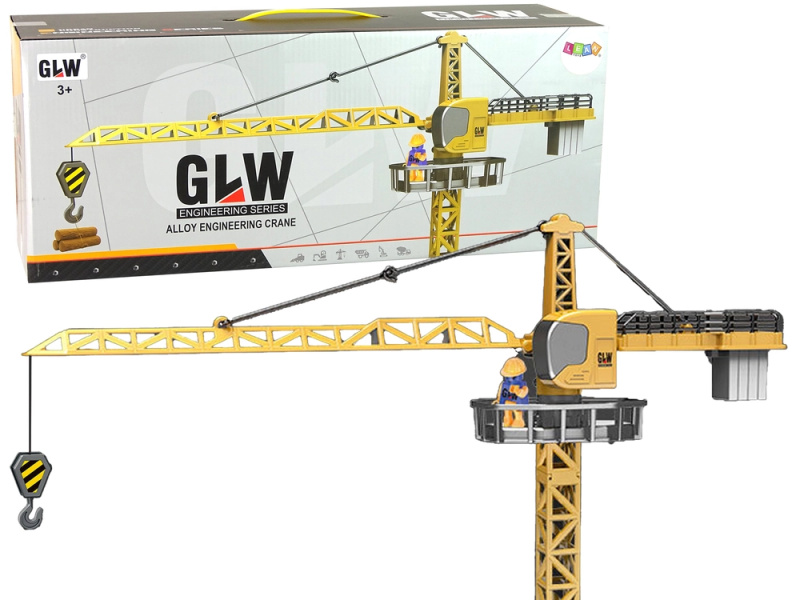 LEANToys Stavební jeřáb 95 cm C13338-uniw