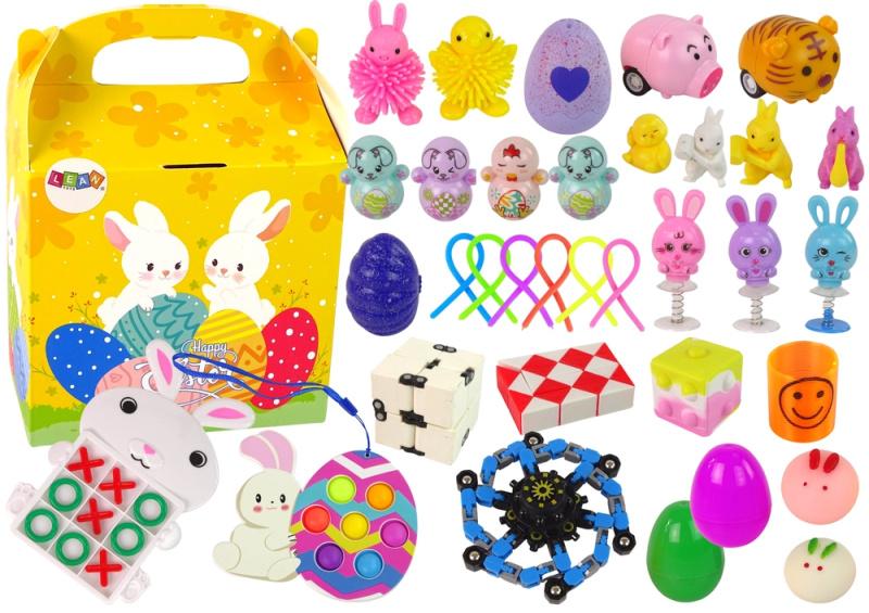 Velikonoční antistresová sada Fidget Toys 36 kusů