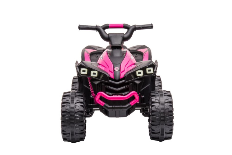 LeanToys dětská elektrická čtyřkolka XC-sport 2x45W růžová