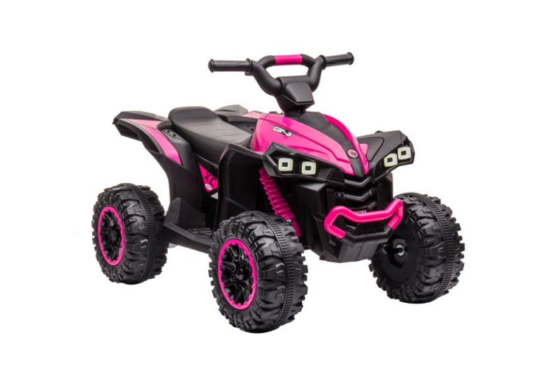 LeanToys dětská elektrická čtyřkolka XC-sport 2x45W růžová