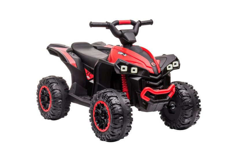 LeanToys dětská elektrická čtyřkolka XC-sport 2x45W červená