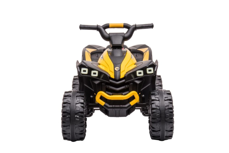 LeanToys dětská elektrická čtyřkolka XC-sport 2x45W žlutá
