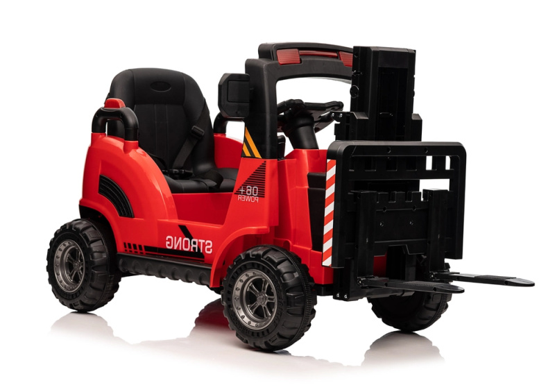 Lean Toys elektrický vysokozdvižný vozík WH101 červená