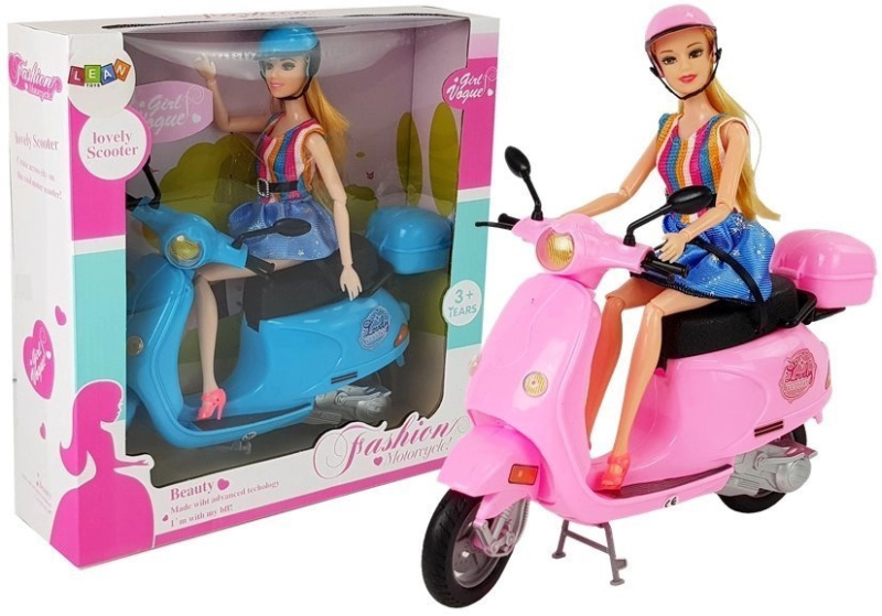 LEANToys se skútrem Přilba Růžová