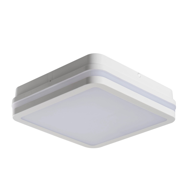 Kanlux Stropní LED svítidlo BENO 24-30W CCT-L-SEW se senzorem bílá 26 x 26 cm