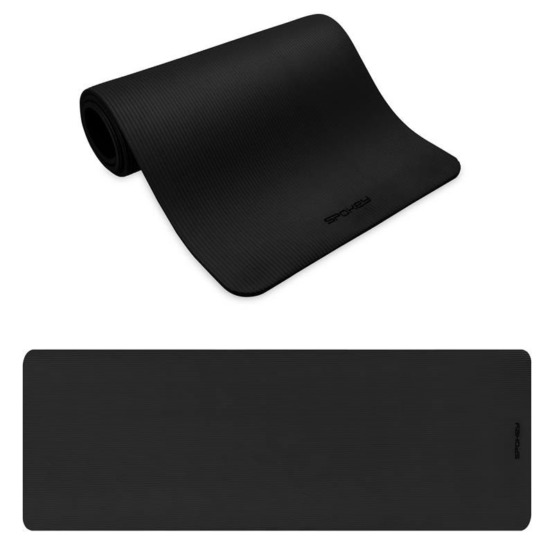 Spokey Softmat Podložka na cvičení, 183 x 61 x 1,5 cm, černá