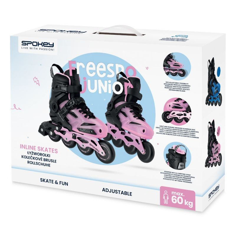 Kolečkové brusle Spokey Freespo Jr SPK-944662 r. 31-34 31-34