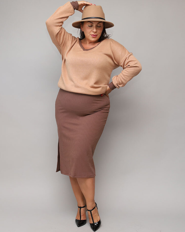 Resti Casual women's set in brown