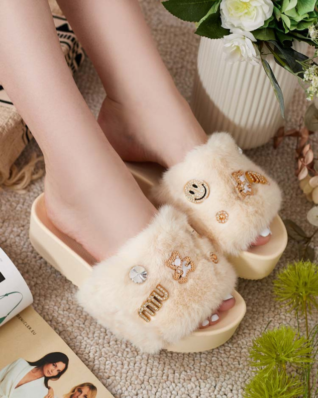 Dámské flip-flopy Helimme na platformě