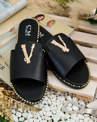 Dámské eco kožené žabky Resti Royalfashion