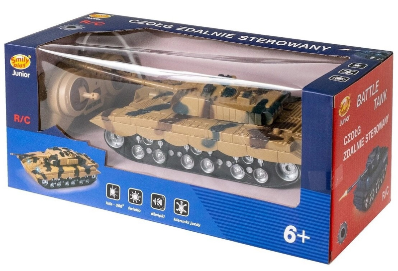 Zábavný RC tank s nabíječkou 