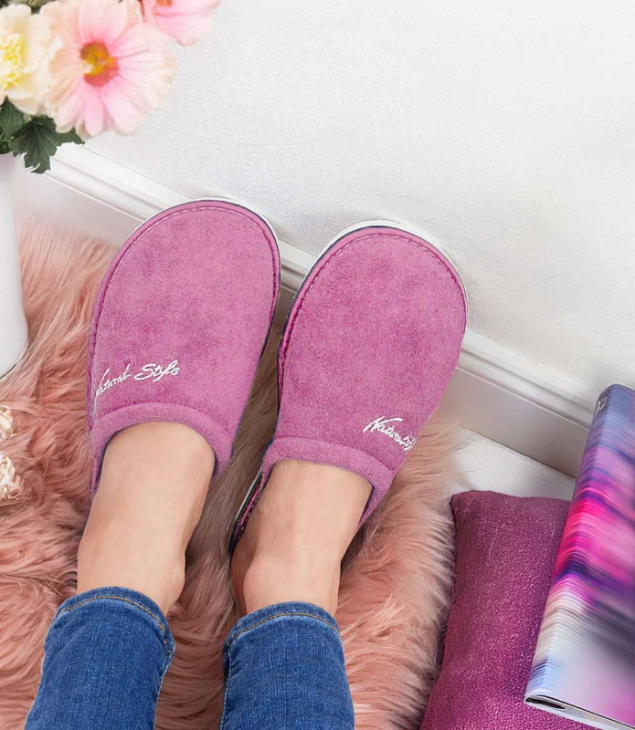 Dámské pantofle NS-042 růžové