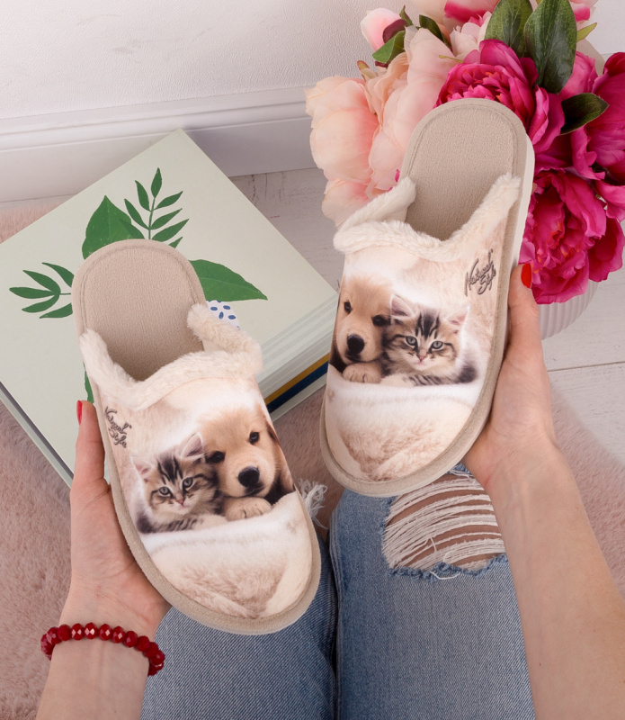 Dětské bačkůrky Natural Style NS-164 Béžové