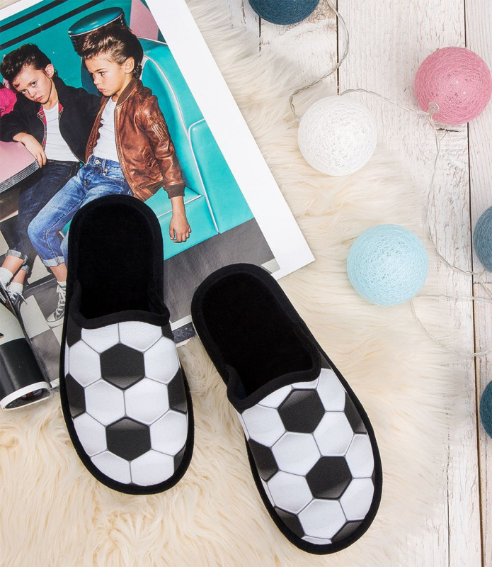 Dětské pantofle Natural Style NS-159 Černé