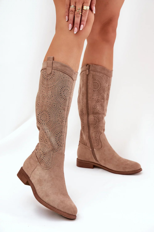 Kozačky HY51-860 hnědé - Step in style 41