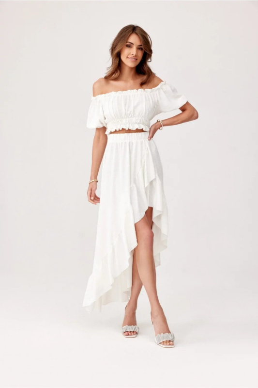 Dámský komplet 182620 smetanový - Roco Fashion 36