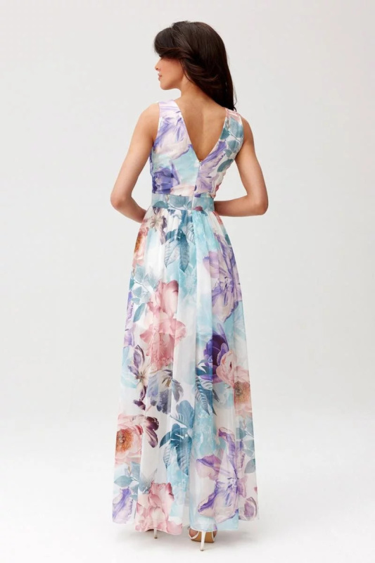 Denní šaty SUK477-195908 tyrkysové - Roco Fashion 40