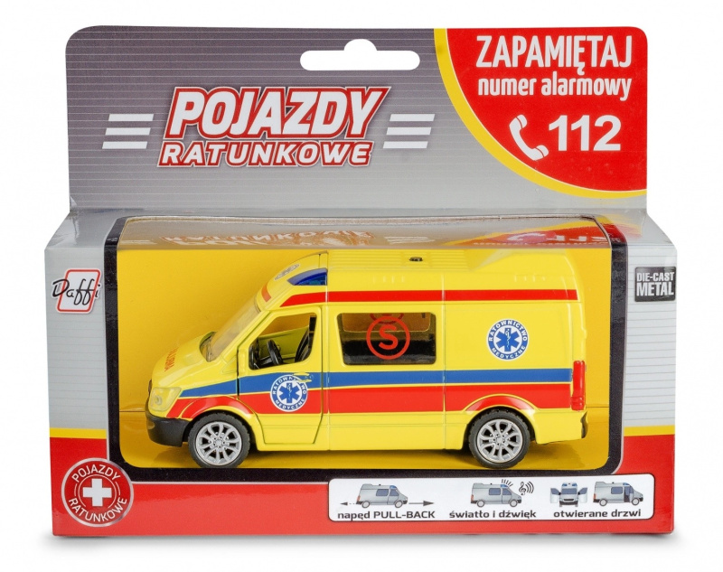 Záchranářské auto – sanitka