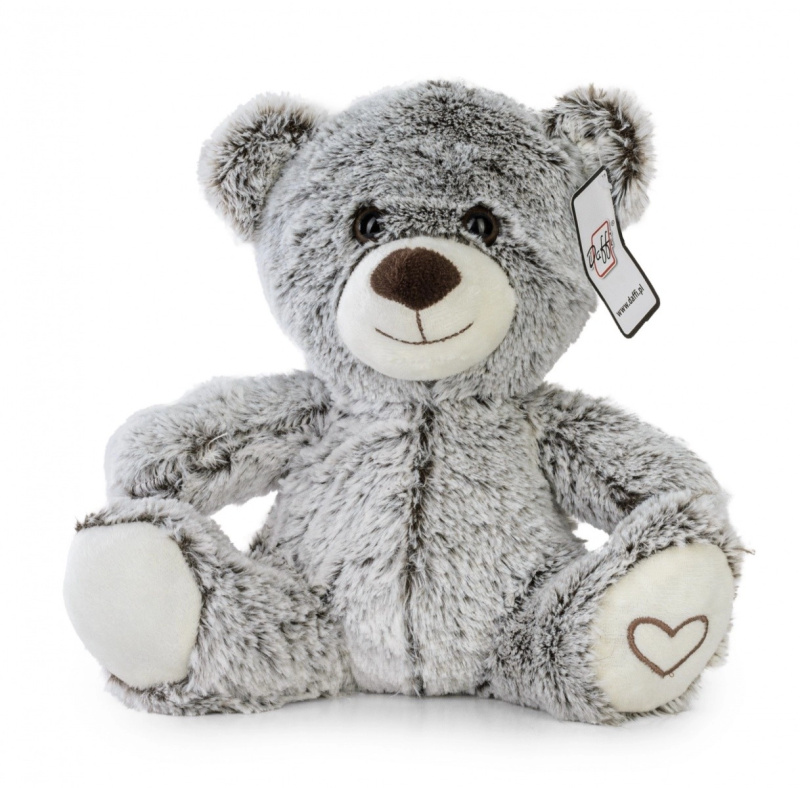 plyšový medvídek se srdíčkem 22 cm