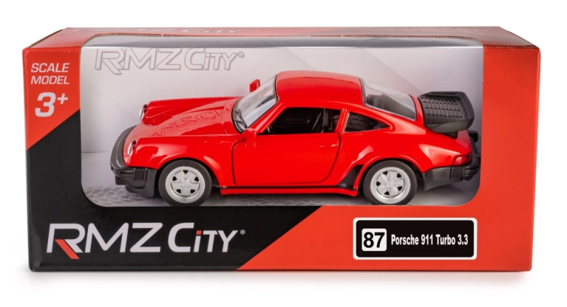 model auta RMZ City Porsche 930 Turbo 1:32 červené
