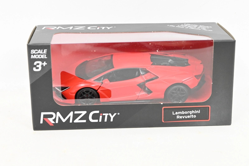 RMZ Lamborghini Revuelto 2024 kovový model auta 1:18 matně červený