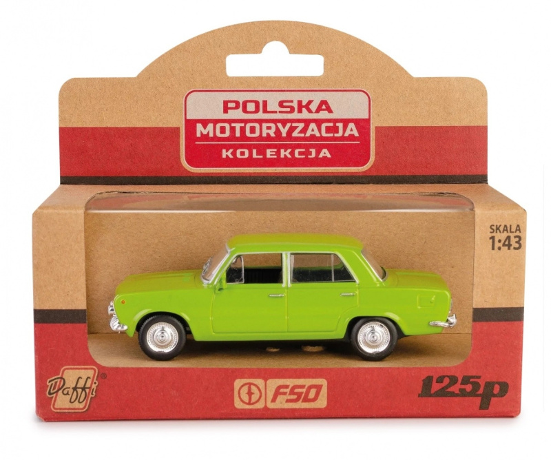 PRL Fiat 125p ekologické vozidlo