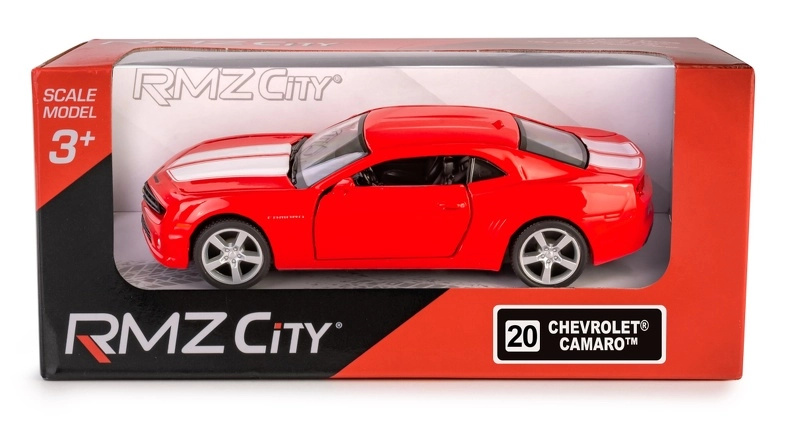 Model auta RMZ City Chevrolet Camaro 1:32 červené
