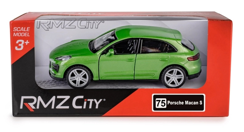 Kovový model auta Porsche Macan S 2019 1:32 RMZ City