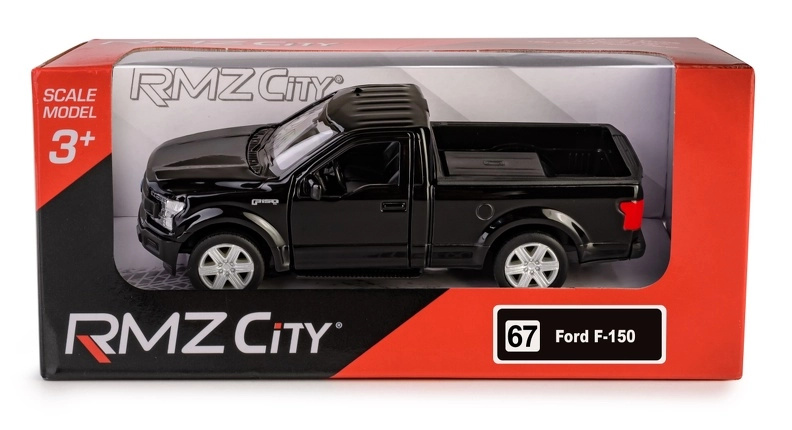 Kovový model auta Ford F-150 2018 1:32 v černé barvě