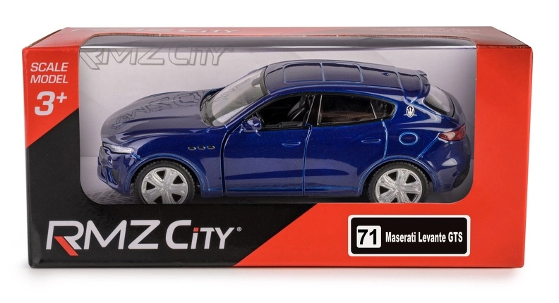 Kovový model MASERATI Levante GTS 2019 1:32 s pull-back pohonem – RMZ City