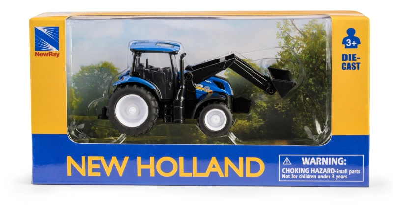 mini traktor new holland t6 s čelním nakladačem
