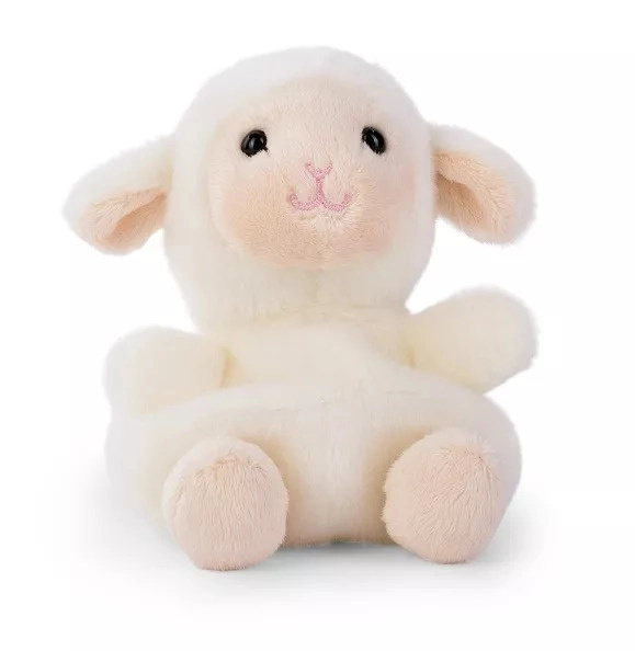 Palm Pals plyšová ovečka – kapesní maskotka