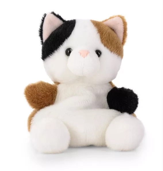 plyšová hračka palm pals kočka do dlaně 13 cm