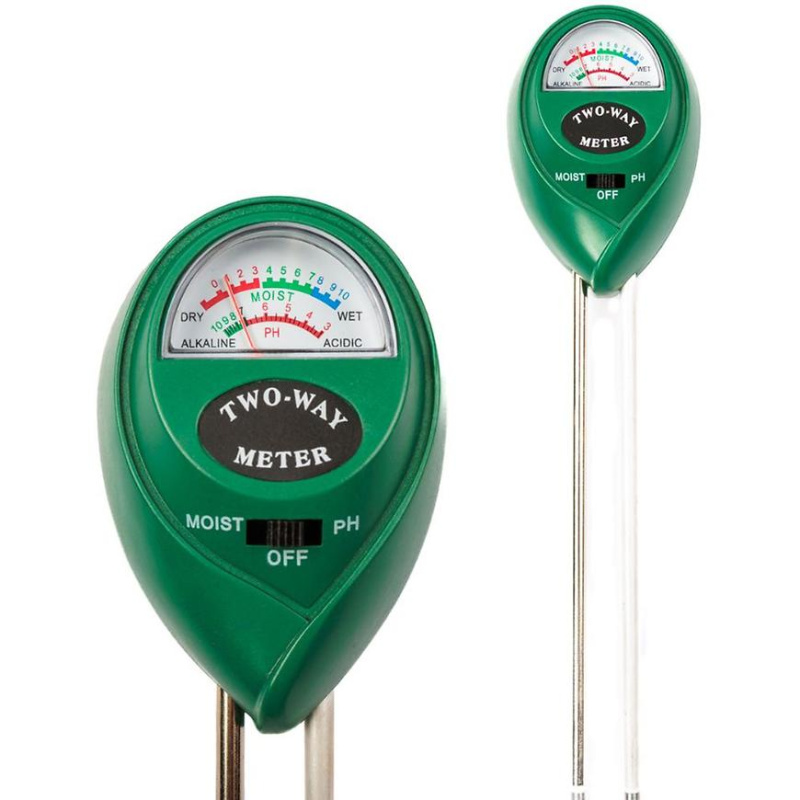 Měřič vlhkosti a pH půdy