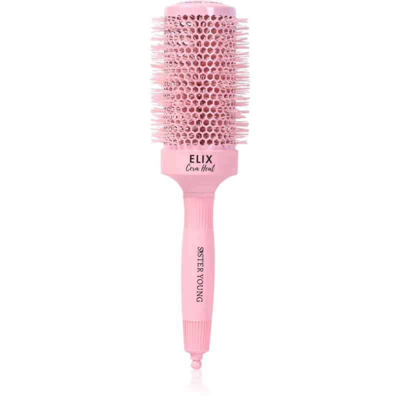 Sister Young ELIX Round Brush Cera Heat Pink kulatý kartáč na vlasy 53mm 1 ks