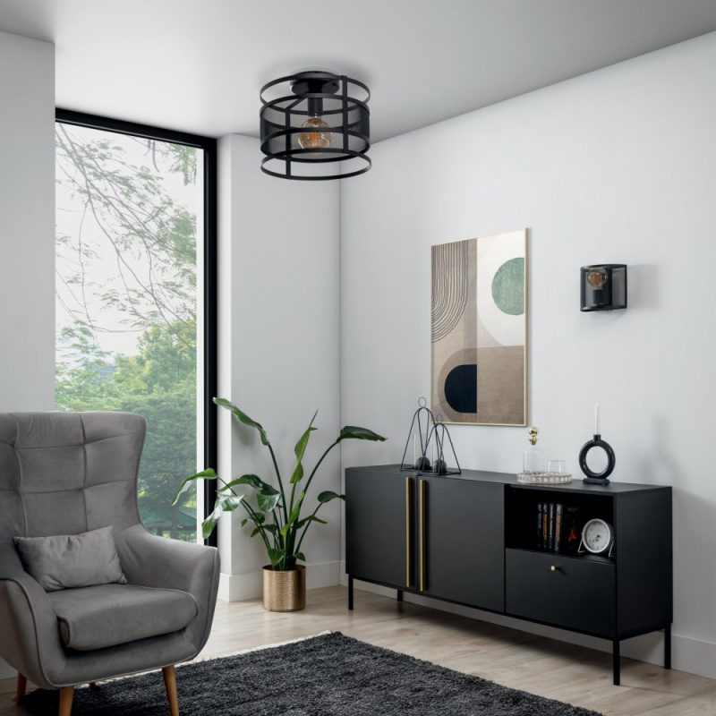 ELTAP Gormar stropní 1 černý