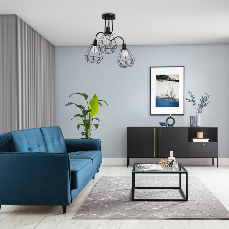 ELTAP Bendinni, 515150cm lustr 3 černý